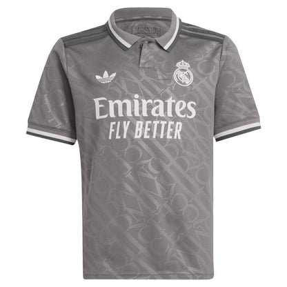 Real Madrid Originals Youth 2024/25 Third Replica Jersey - Charcoal | Adidas sale