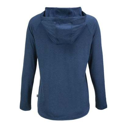 St. Louis Cardinals Cutter & Buck Women's Coastline Epic Comfort Eco Recycled Raglan Long Sleeve Hoodie T-Shirt - Navy