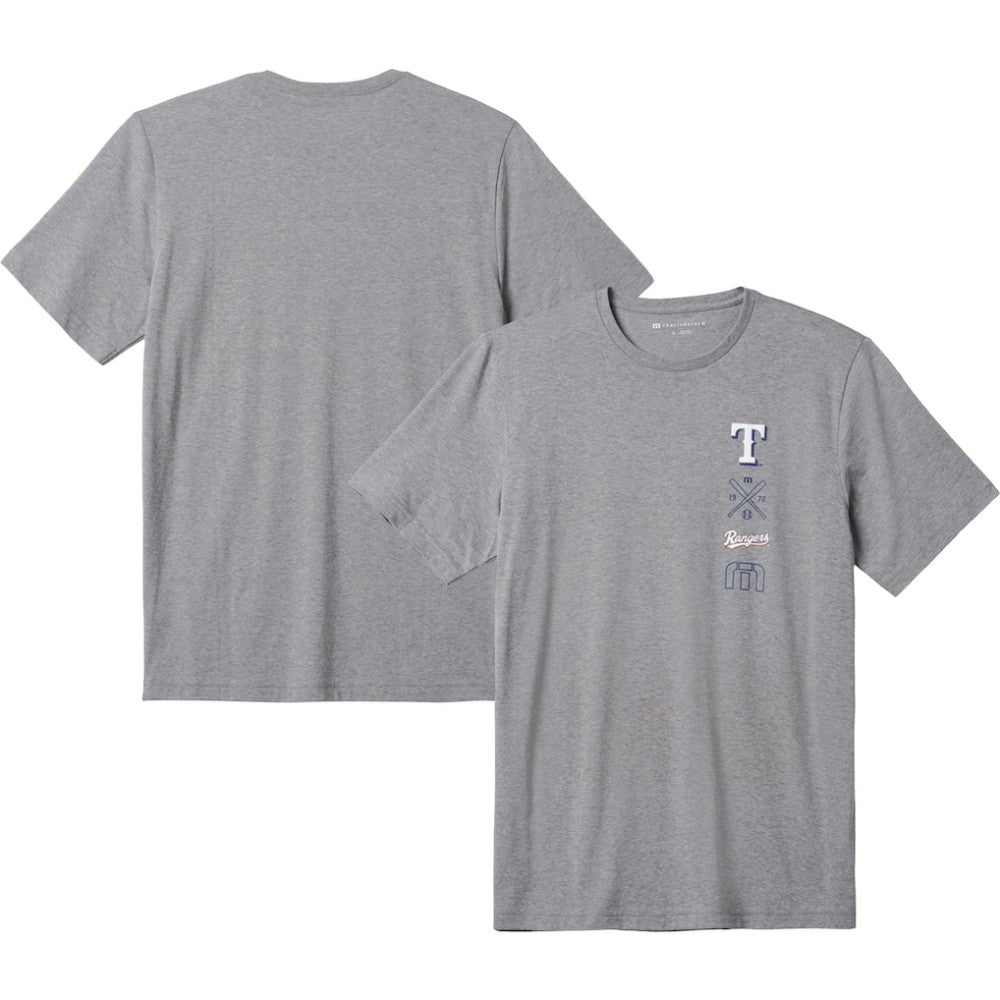 Texas Rangers TravisMathew Sunset Slam T-Shirt - Gray