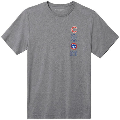 Chicago Cubs TravisMathew Sunset Slam T-Shirt - Gray