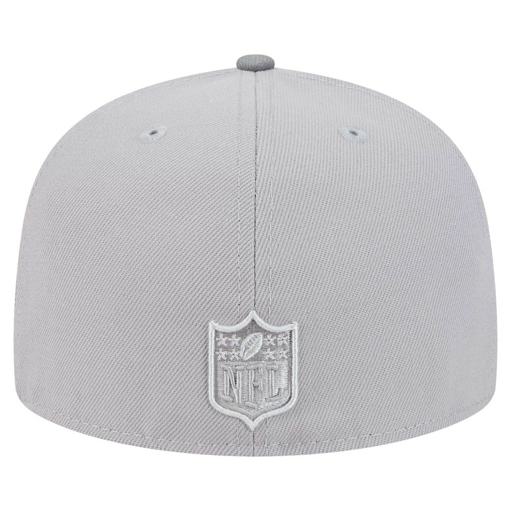 Pittsburgh Steelers New Era Iron Cloud 59FIFTY Fitted Hat - Gray/Graphite discount