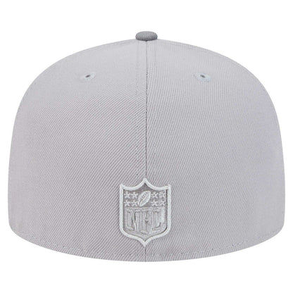 Miami Dolphins New Era Iron Cloud 59FIFTY Fitted Hat - Gray/Graphite sale