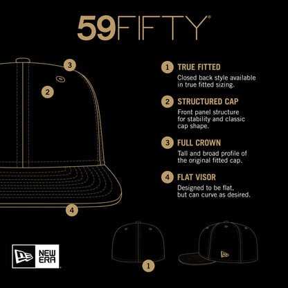 Miami Dolphins New Era Iron Cloud 59FIFTY Fitted Hat - Gray/Graphite sale