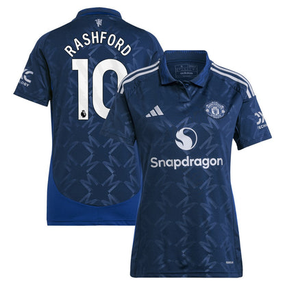 Marcus Rashford Manchester United Women's 2024/25 Away Replica Player Jersey - Navy | Adidas sale
