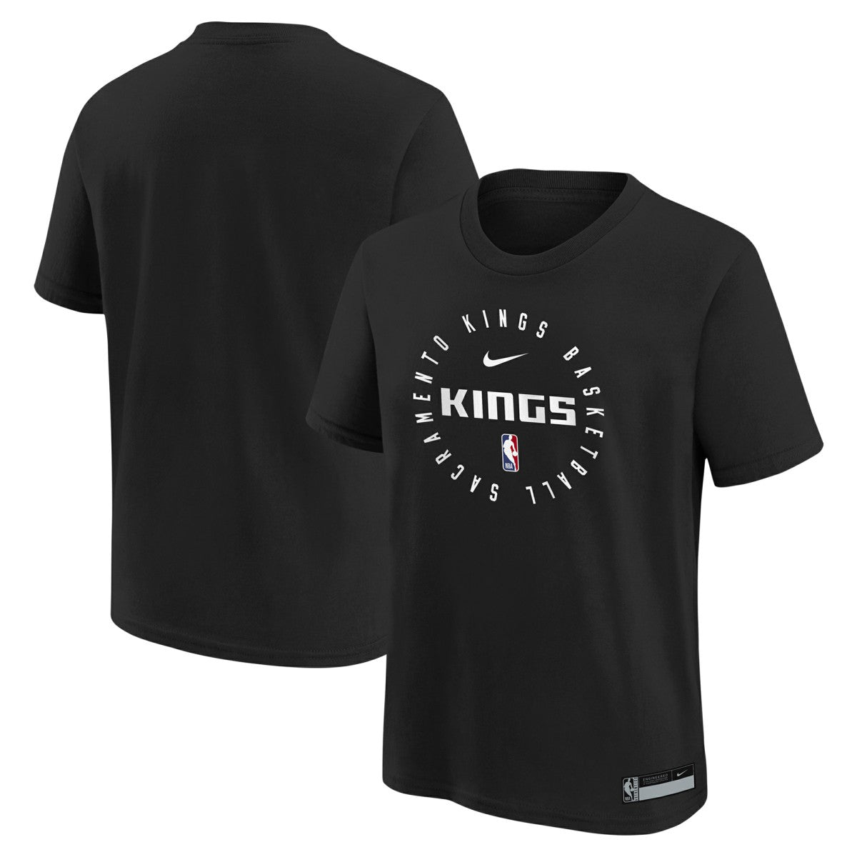Sacramento Kings Youth Practice Legend T-Shirt - Black | Nike for sale