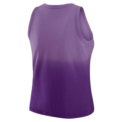 Minnesota Vikings WEAR by Erin Andrews x Gracie Hunt Women's Ombre Tank Top - Purple on sale