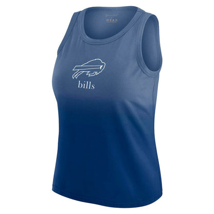 Buffalo Bills WEAR by Erin Andrews x Gracie Hunt Women's Ombre Tank Top - Royal on sale