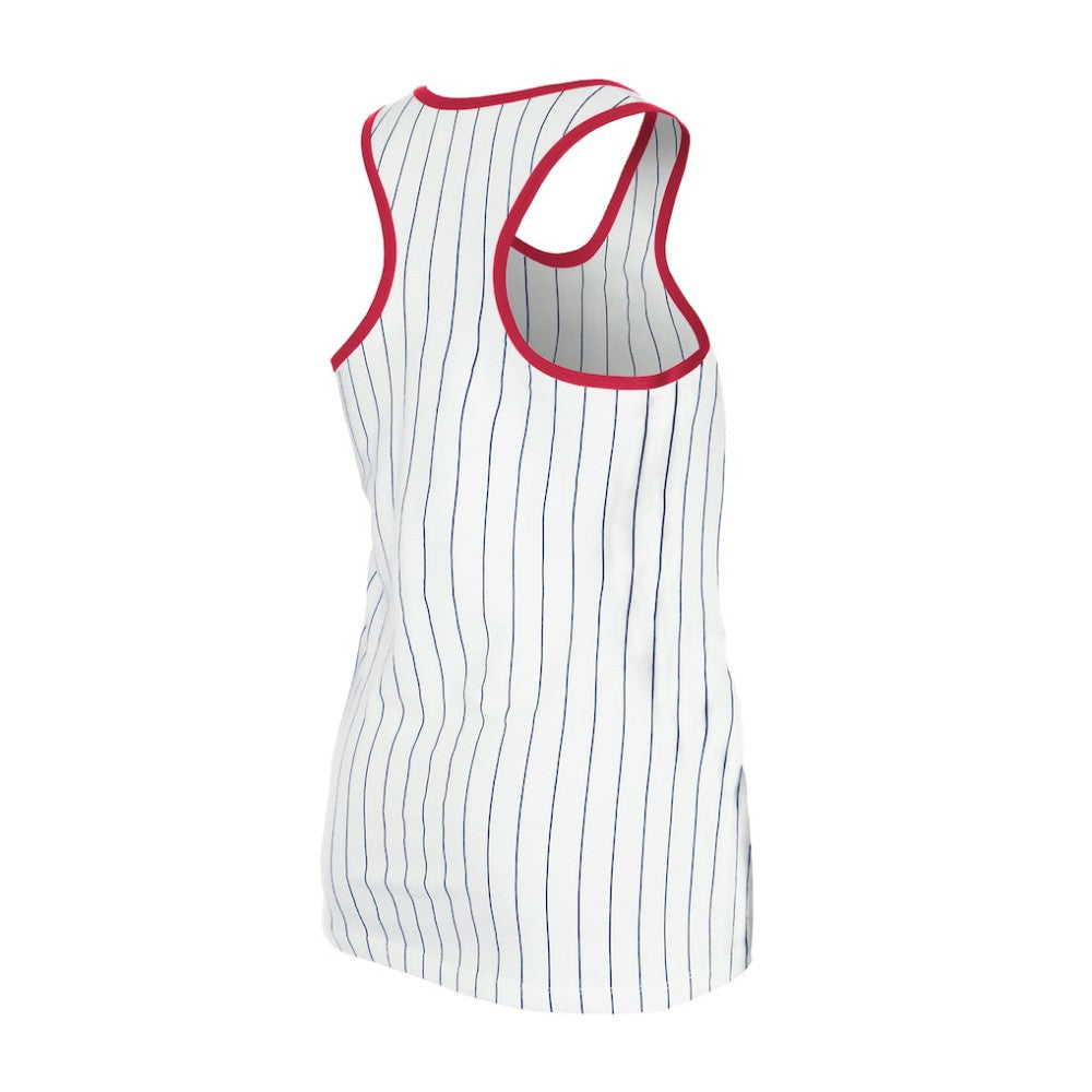 Boston Red Sox Women's Gameday Pinstripe Tank Top - White | New Era