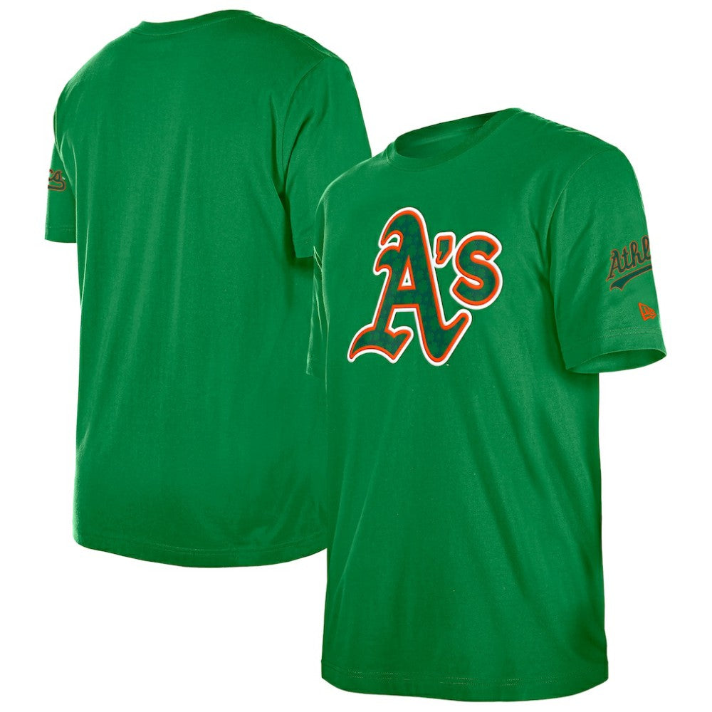 Athletics St. Patrick's Day Shamrock Fill T-Shirt - Kelly Green | New Era
