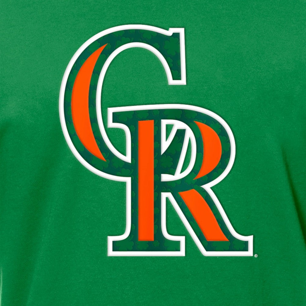 Colorado Rockies St. Patrick's Day Shamrock Fill T-Shirt - Kelly Green | New Era