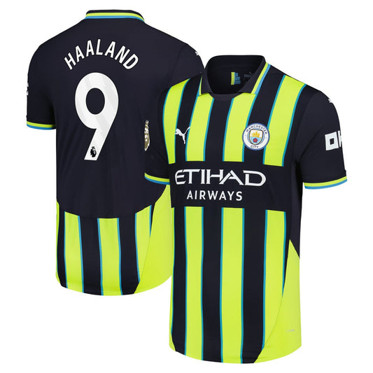 Erling Haaland Manchester City 2024/25 Away Player Jersey - Navy | Puma cheap