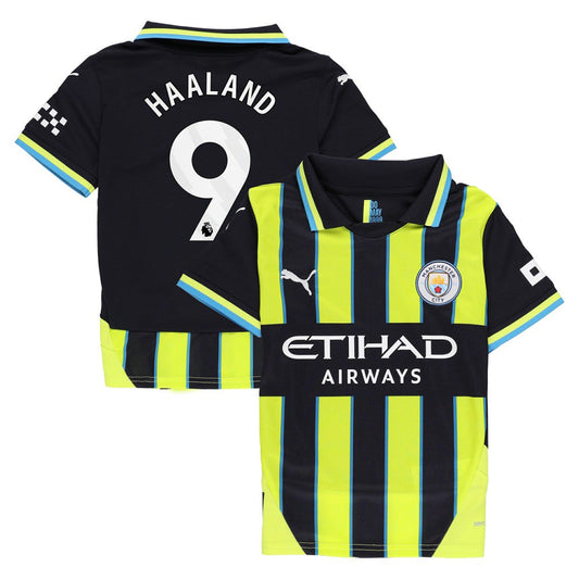 Erling Haaland Manchester City Youth 2024/25 Away Replica Player Jersey - Navy | Puma cheap