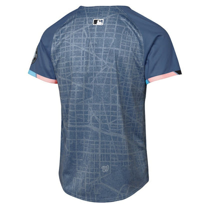 Washington Nationals Youth 2025 City Connect Limited Jersey - Blue | Nike