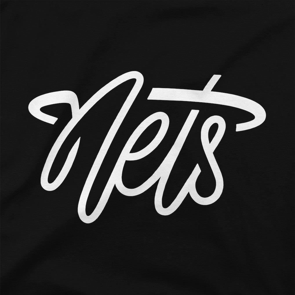 Brooklyn Nets Stadium Essentials Women's Origins Script T-Shirt - Black online