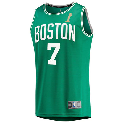 Jaylen Brown Boston Celtics 2024 NBA Finals Champions Fast Break Replica Player Jersey - Kelly Green - Icon Edition | Fanatics discount