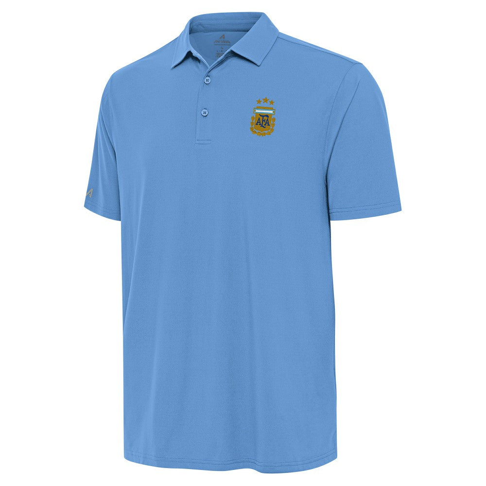 Argentina National Team Antigua Era Solid Polo - Powder Blue discount
