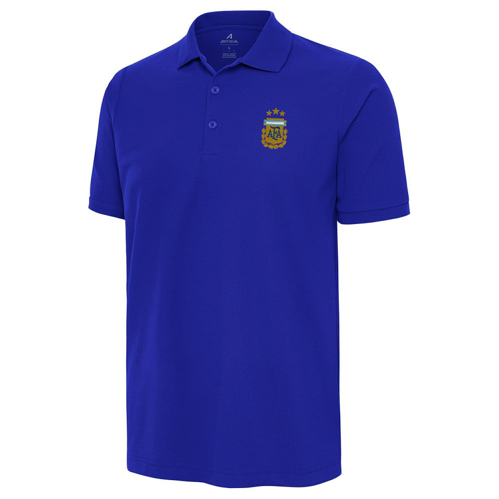 Argentina National Team Antigua Legacy Pique Polo - Royal sale