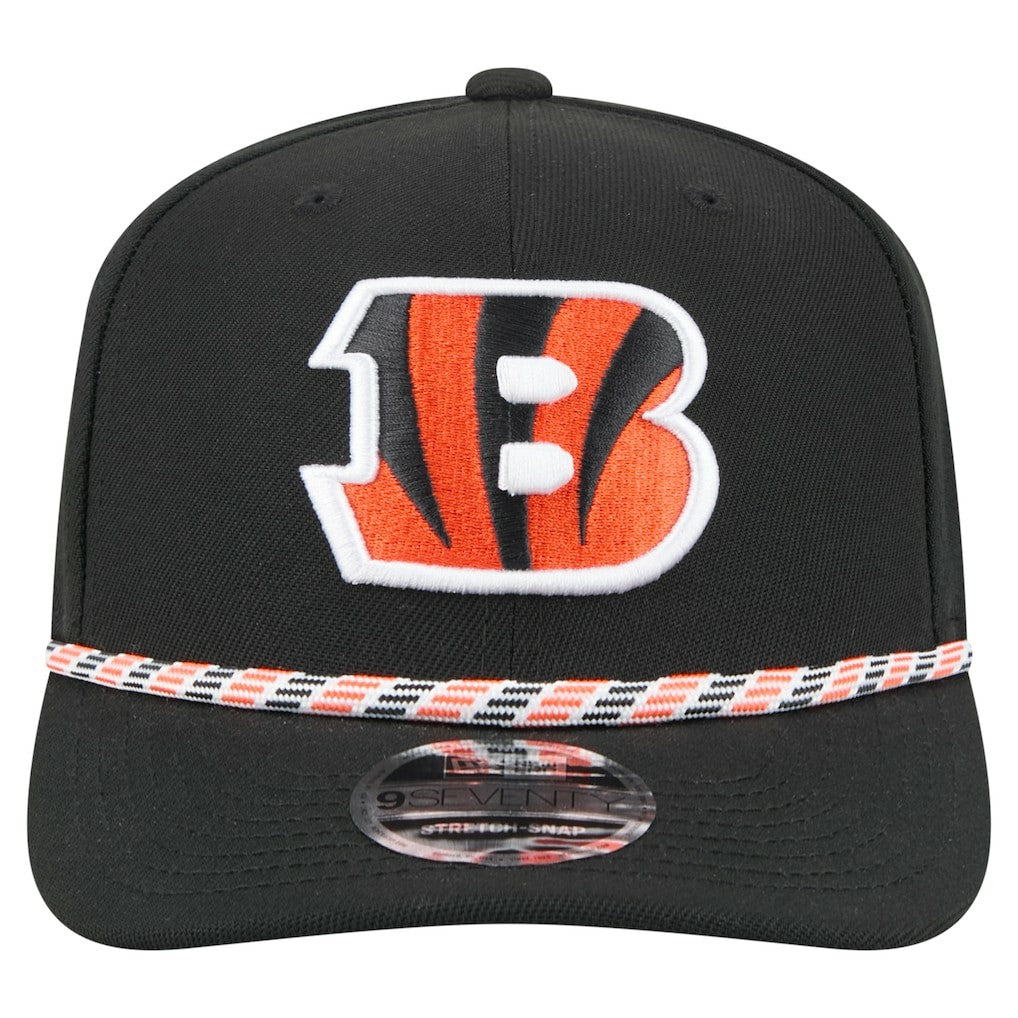 Cincinnati Bengals New Era Gameday Multi Rope 9SEVENTY Stretch-Snap Hat - Black online