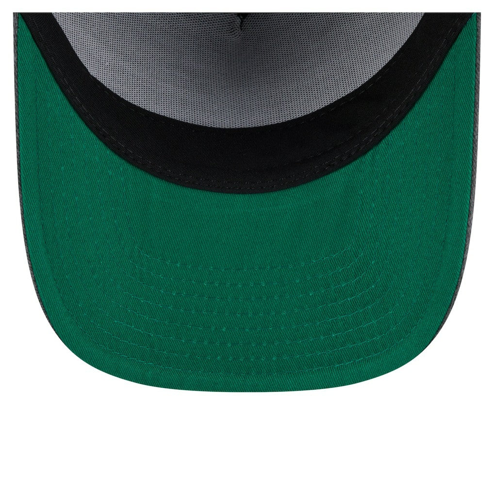 Chicago Bulls Throwback Washed Pre-Curved 9FIFTY Snapback Hat - Charcoal | New Era on sale