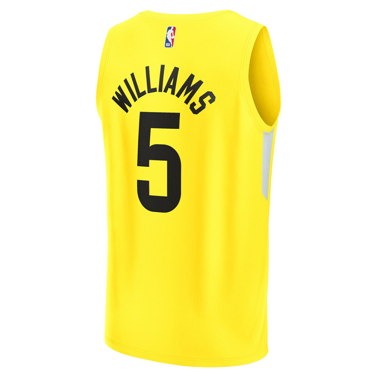 Cody Williams Utah Jazz 2024 NBA Draft Fast Break Player Jersey - Icon Edition - Yellow | Fanatics sale