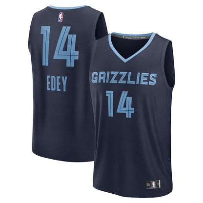 Zach Edey Memphis Grizzlies 2024 NBA Draft Fast Break Player Jersey - Icon Edition - Navy | Fanatics for sale