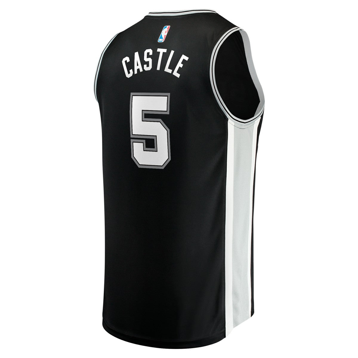 Stephon Castle San Antonio Spurs Youth 2024 NBA Draft Fast Break Player Jersey - Icon Edition - Black | Fanatics online