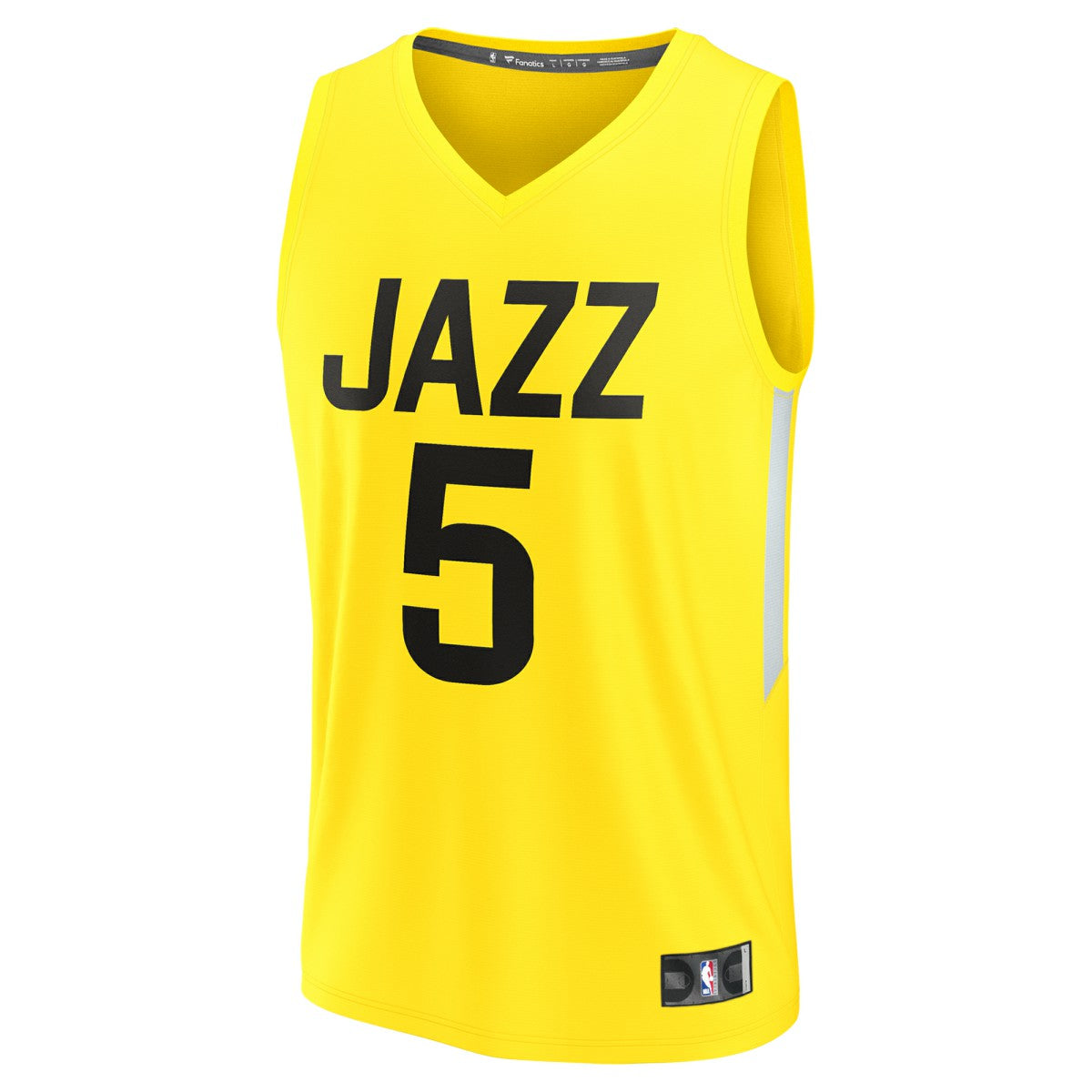 Cody Williams Utah Jazz Youth 2024 NBA Draft Fast Break Player Jersey - Icon Edition - Yellow | Fanatics shop