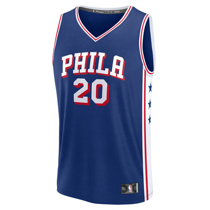 Jared McCain Philadelphia 76ers 2024 NBA Draft Fast Break Player Jersey - Icon Edition - Royal | Fanatics for sale