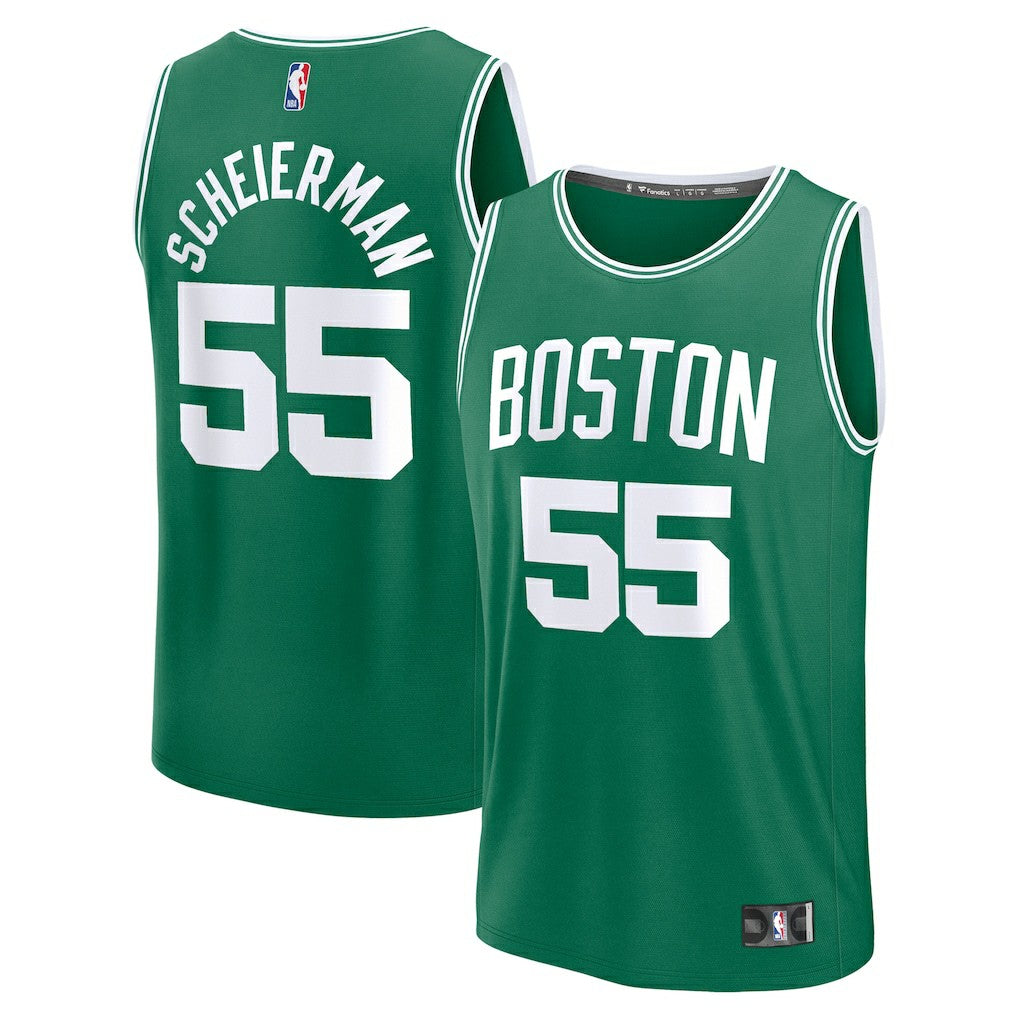 Baylor Scheierman Boston Celtics Youth 2024 NBA Draft Fast Break Player Jersey - Icon Edition - Kelly Green | Fanatics shop