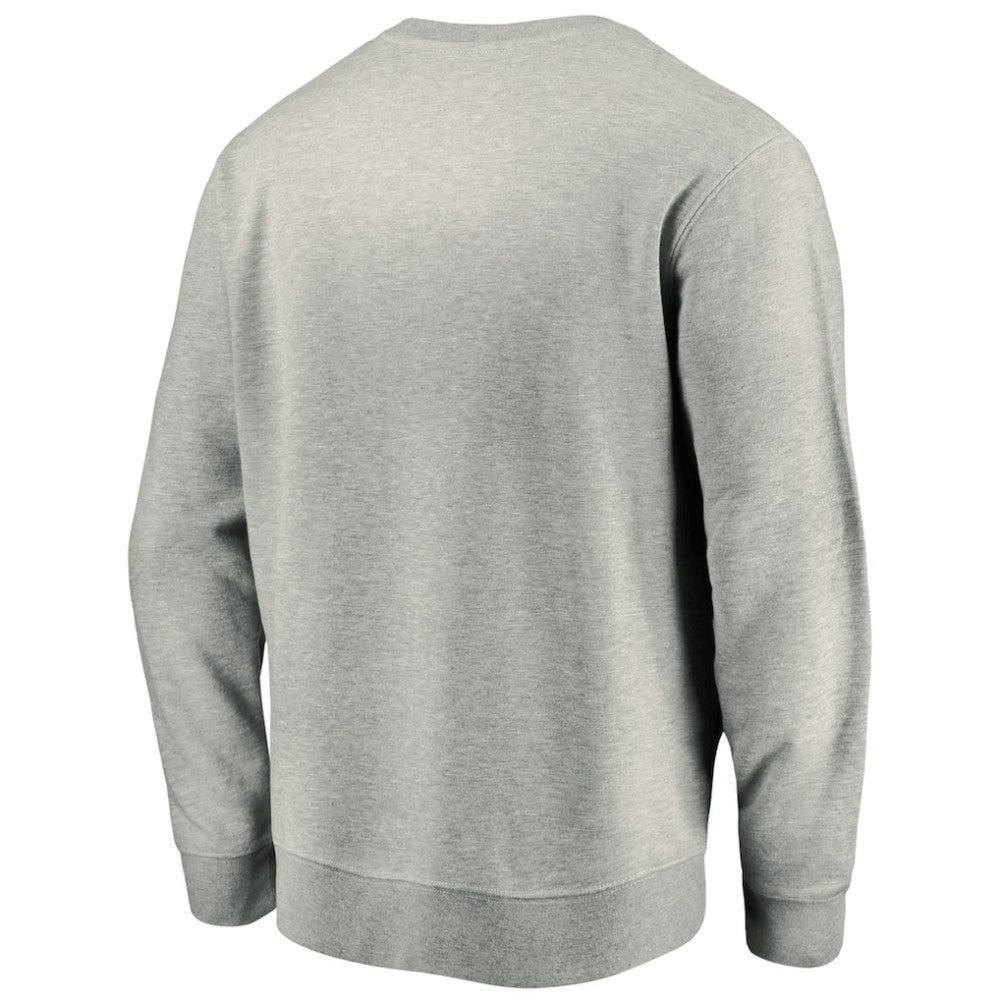 New York Yankees Heater Pullover Sweatshirt - Gray