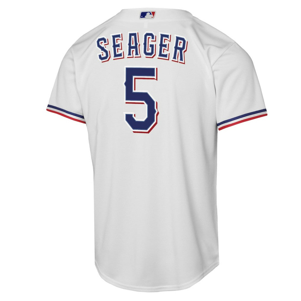 Corey Seager Texas Rangers Youth Home Replica Player Jersey - White | Nike