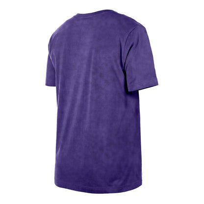 Los Angeles Lakers Throwback Vintage Boxy Mineral Wash T-Shirt - Purple | New Era outlet