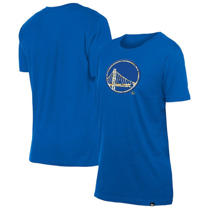Golden State Warriors Women's Glam Game Flower T-Shirt sale - Royal | New Era for sale