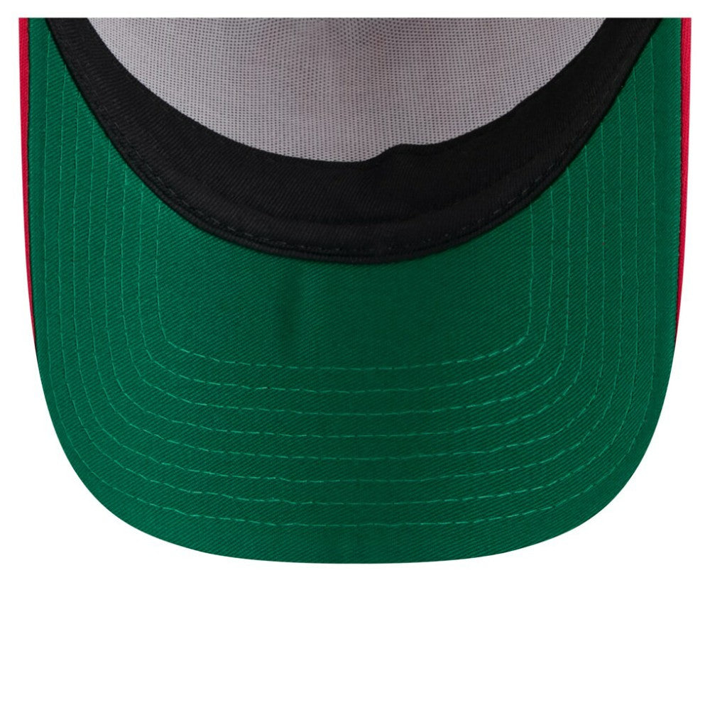 Washington Nationals Distressed 9FORTY A-Frame Adjustable Trucker Hat - Red | New Era