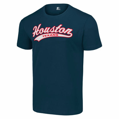 Houston Texans Starter City Tailsweep T-Shirt - Navy discount
