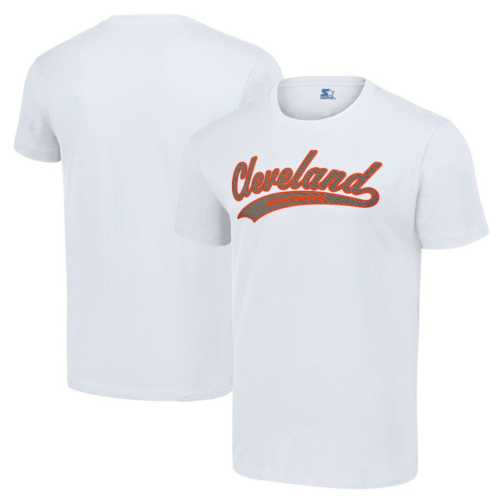 Cleveland Browns Starter City Tailsweep T-Shirt - White outlet