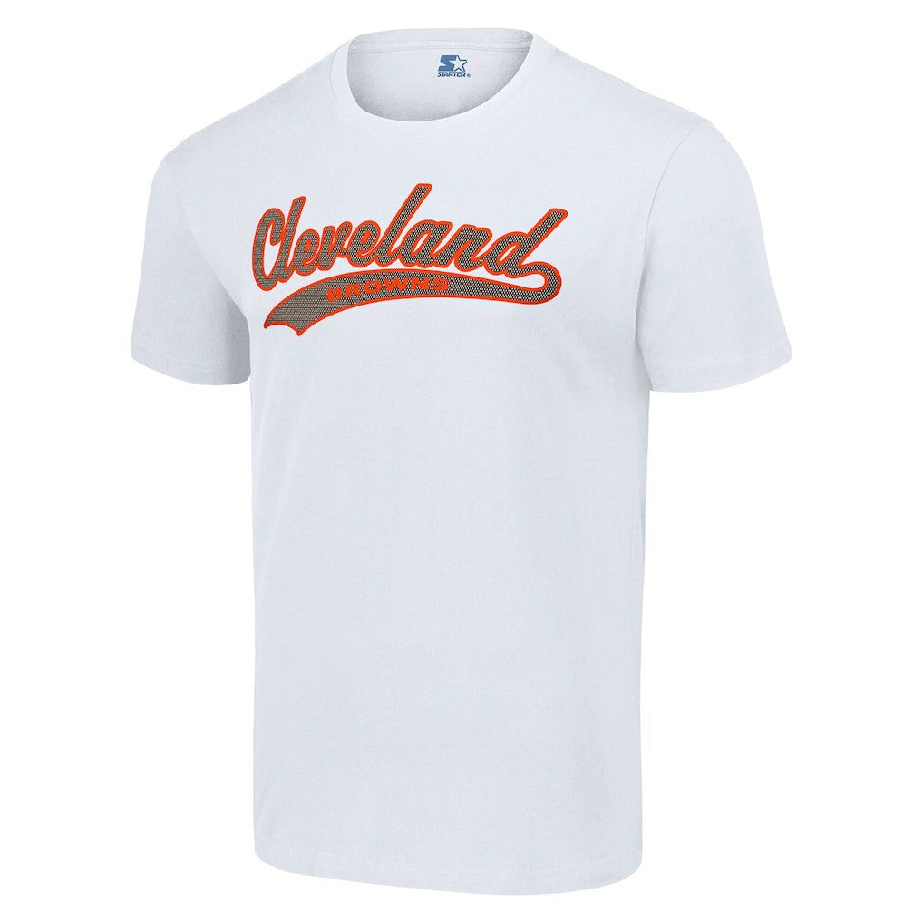 Cleveland Browns Starter City Tailsweep T-Shirt - White outlet