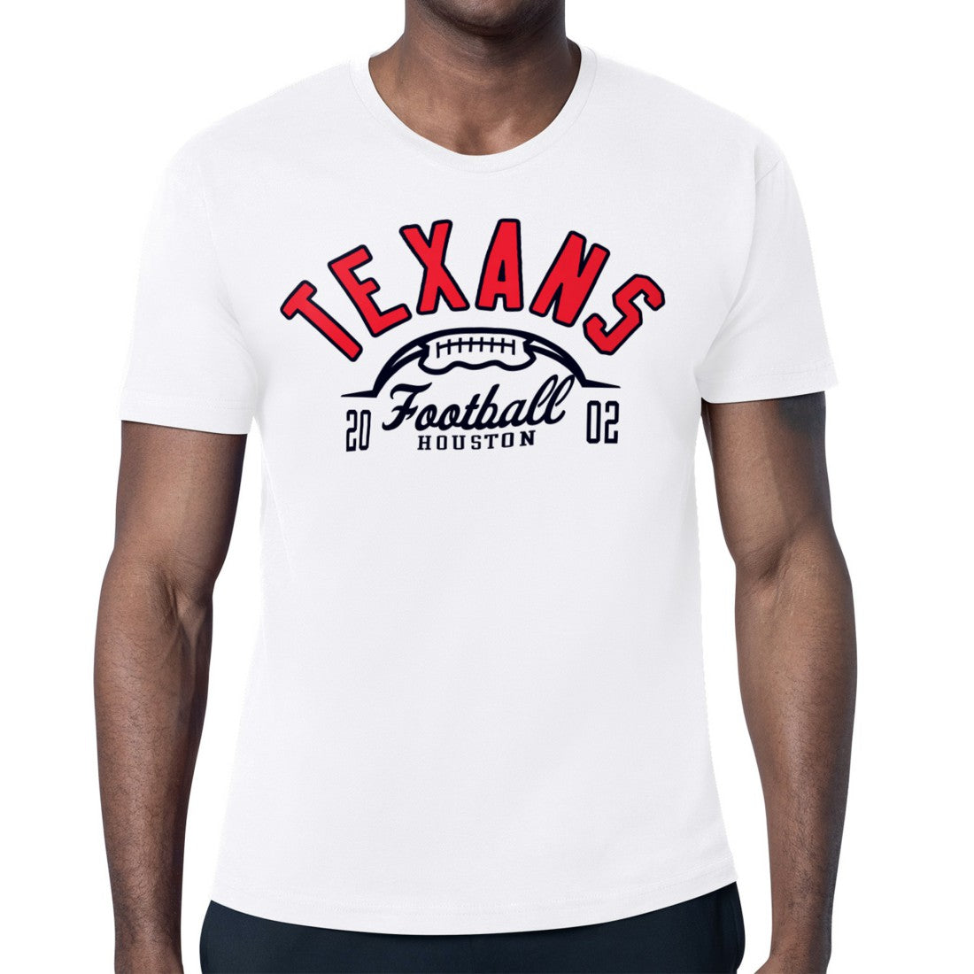 Houston Texans Starter Half Ball Logo T-Shirt - White sale