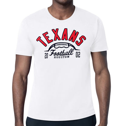 Houston Texans Starter Half Ball Logo T-Shirt - White sale