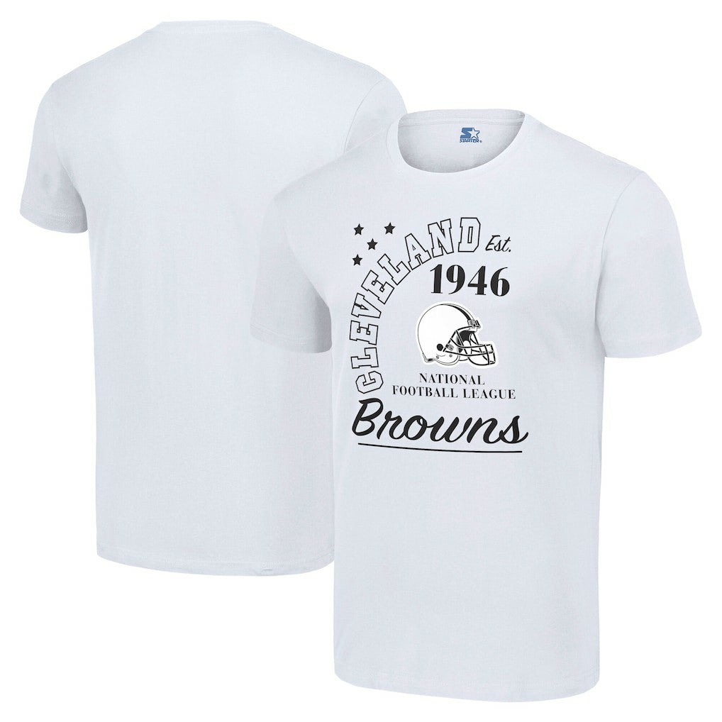 Cleveland Browns Starter Arch City T-Shirt - White discount