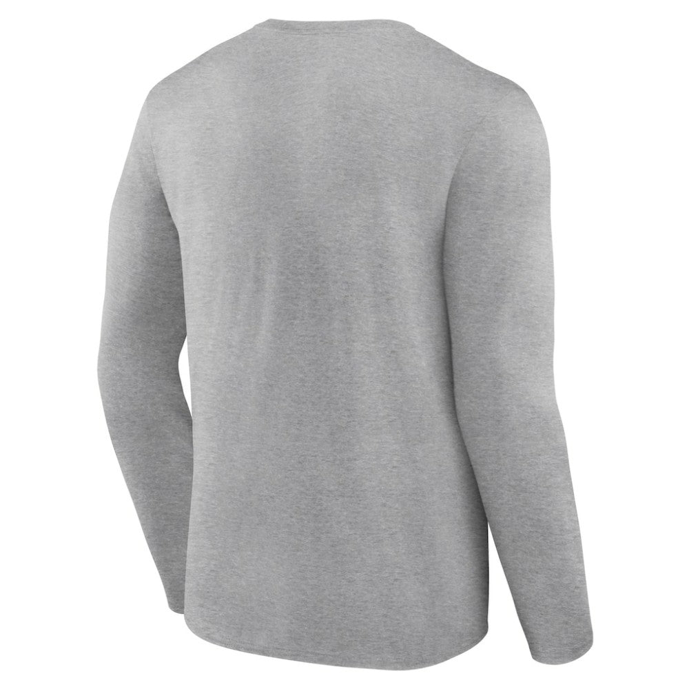Baltimore Orioles Fastball Long Sleeve T-Shirt - Gray