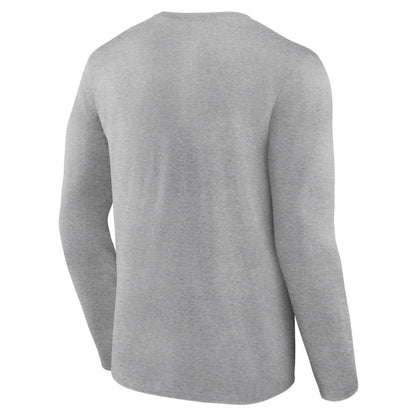 Baltimore Orioles Fastball Long Sleeve T-Shirt - Gray