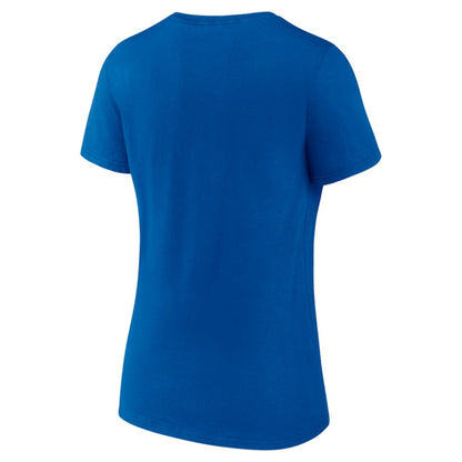 Chicago Cubs Women's Stellar V-Neck T-Shirt - Royal