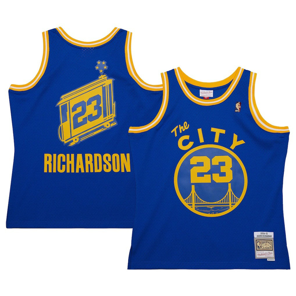 Jason Richardson Golden State Warriors 2004/05 Hardwood Classics Swingman Jersey sale - Royal | Mitchell & Ness cheap