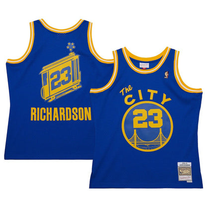 Jason Richardson Golden State Warriors 2004/05 Hardwood Classics Swingman Jersey sale - Royal | Mitchell & Ness cheap