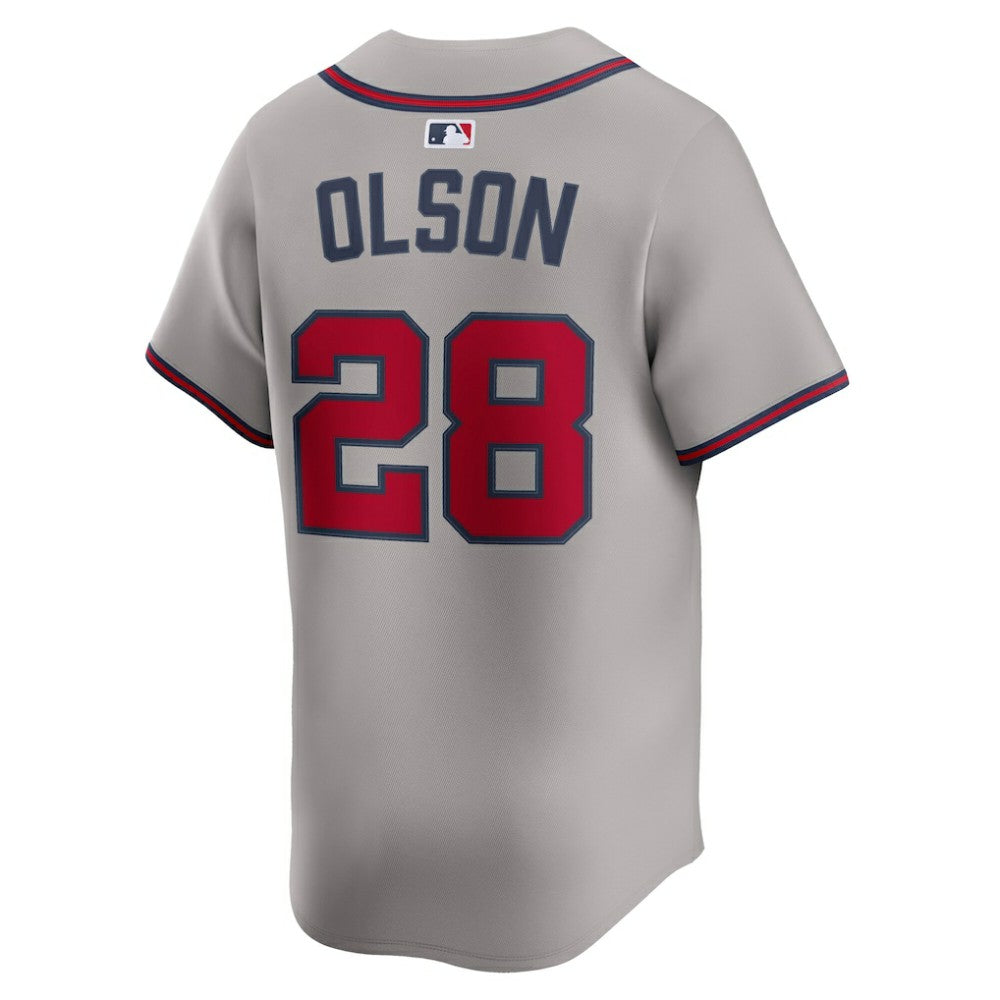 Matt Olson Atlanta Braves Road Limited Player Jersey - Gray | Nike