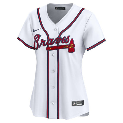 Atlanta Braves Home Women's Limited Jersey - White | Nike