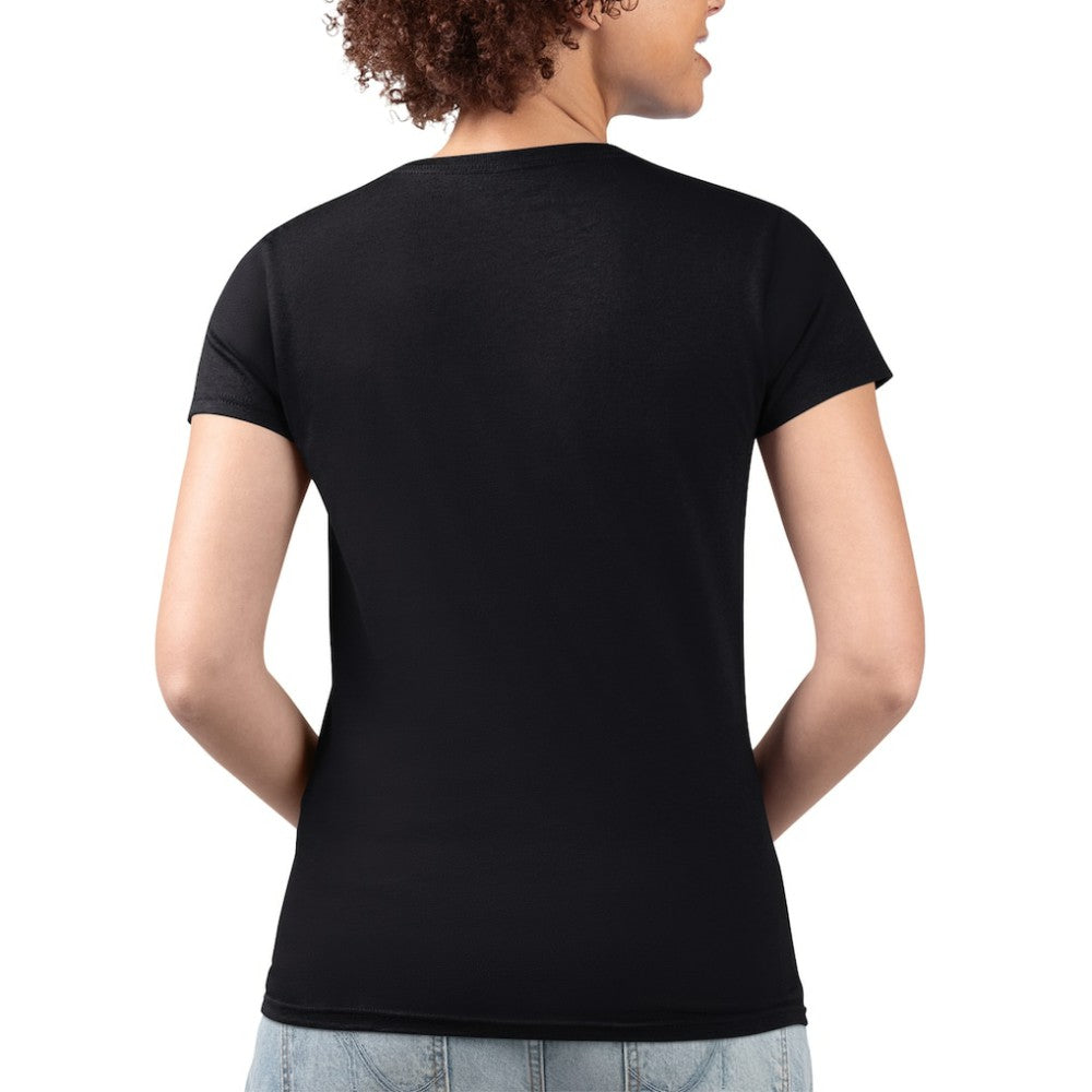 Chicago White Sox G-III 4Her by Carl Banks Women's Super-Slim Fit Lightweight Flowers Graphic V-Neck T-Shirt - Black