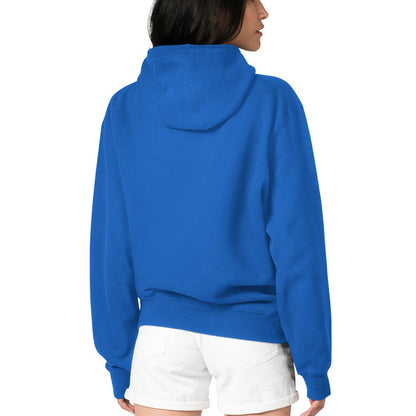 New York Mets G-III 4Her by Carl Banks Women's Flowers Graphic Pullover Hoodie - Royal