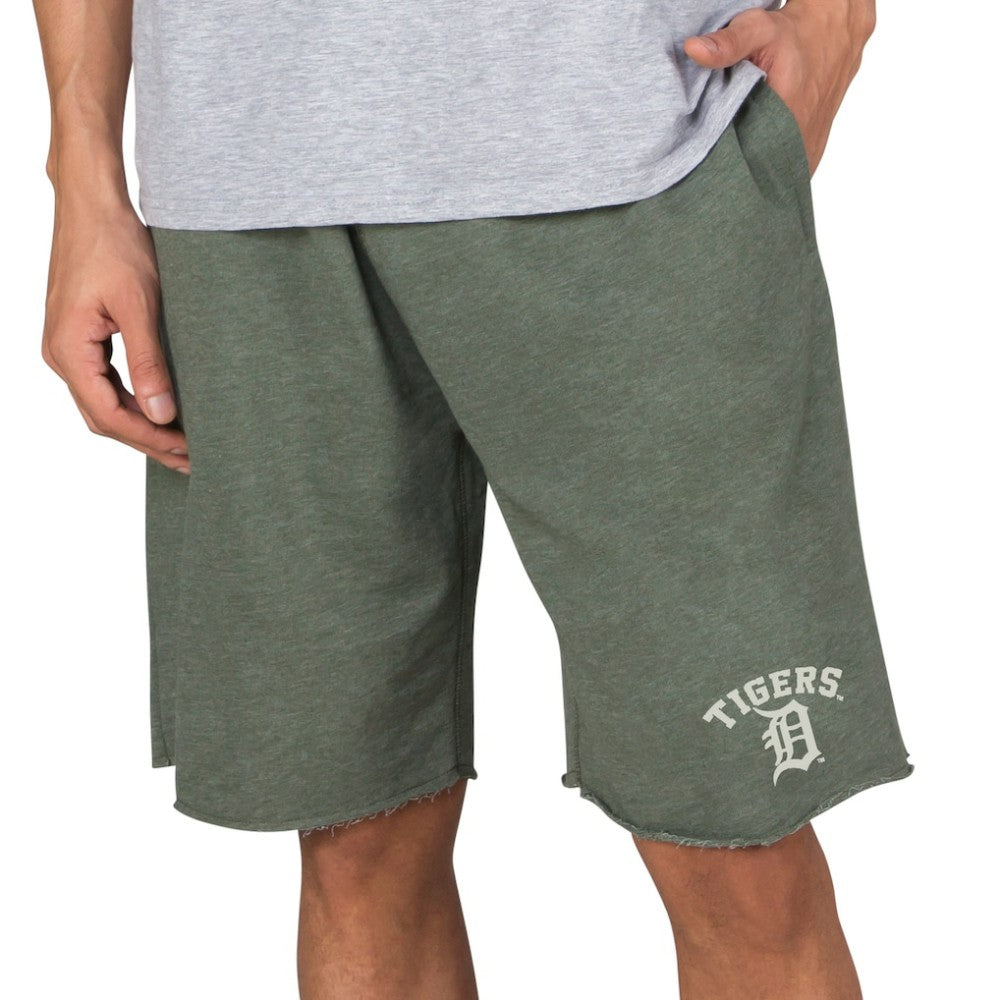Detroit Tigers Concepts Sport Mainstream Tri-Blend Shorts - Green